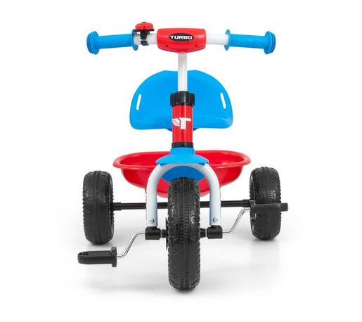 Milly Mally tricikl guralica Turbo Cool, crveno/plavi