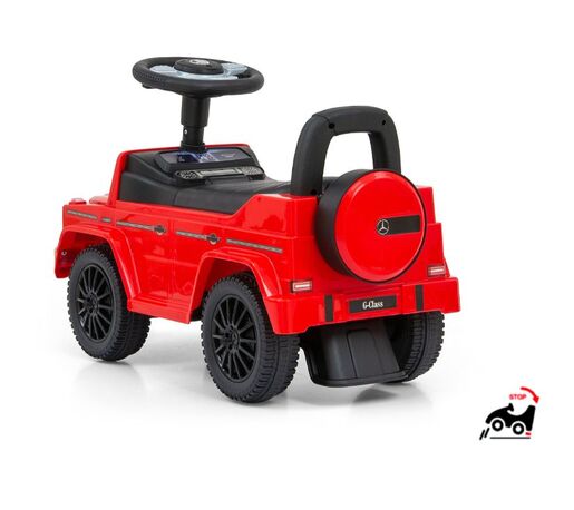 Milly Mally auto bez pedala Mercedes G350d, crveni