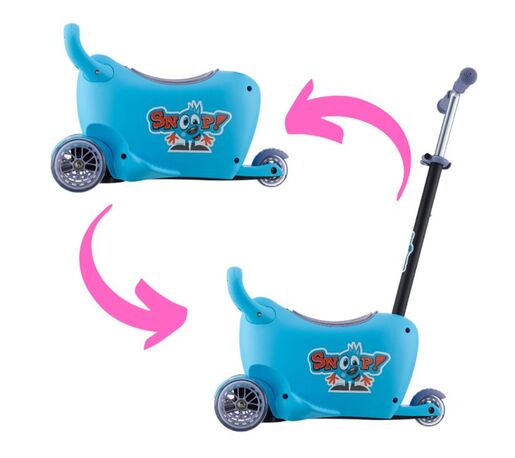 Dječji romobil 3u1 Snoop, zeleni