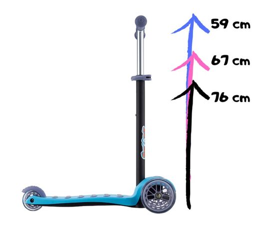 Dječji romobil 3u1 Snoop, zeleni