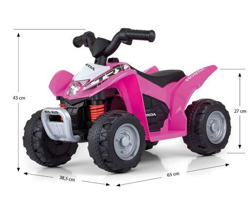 Quad na bateriju Honda ATV, rozi