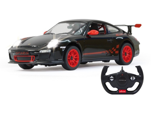 Jamara auto na daljinsko upravljanje Delux Porsche GT3 RS, 1:14, crni