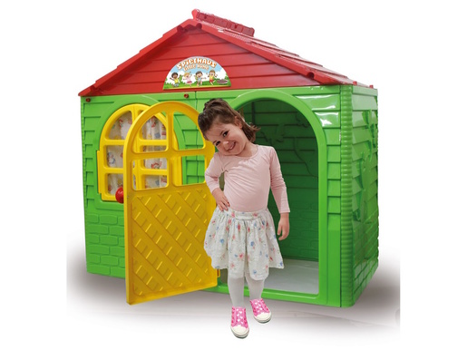 Jamara dječja kućica Little Home, 130 × 78 × 120 cm, zelena