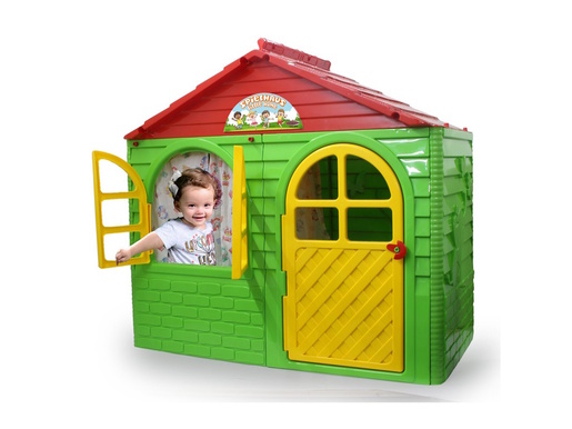 Jamara dječja kućica Little Home, 130 × 78 × 120 cm, zelena