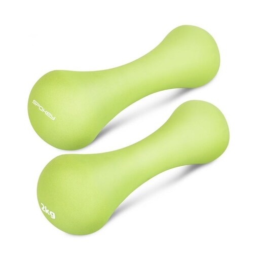 Spokey bučice, SHAPE, 2x2 kg, zelene