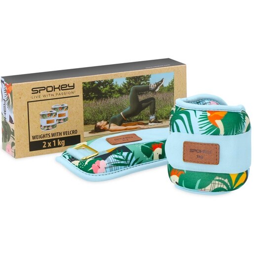 Spokey utezi, HOME JUNGLE FORM,1 kg, plavi