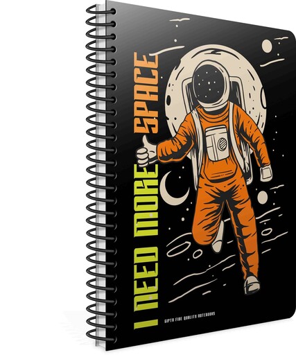 Bilježnica, Space, A4 linije, spiralni uvez