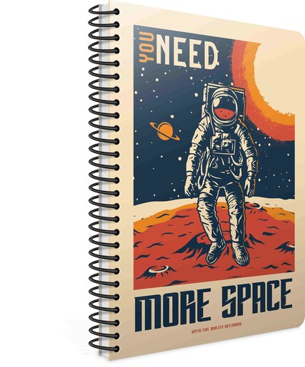 Bilježnica, Space, A4 linije, spiralni uvez