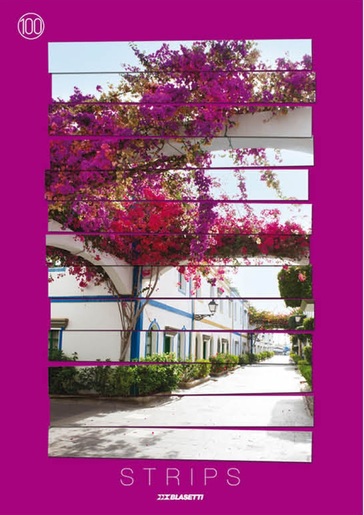 Bilježnica, Paesaggi 100, A4, kvadratići meki uvez