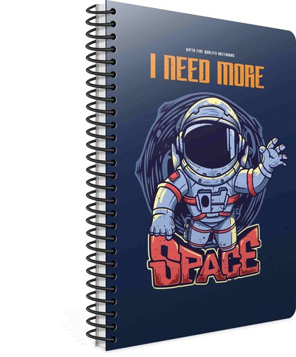 Bilježnica, Space, A4 linije, spiralni uvez