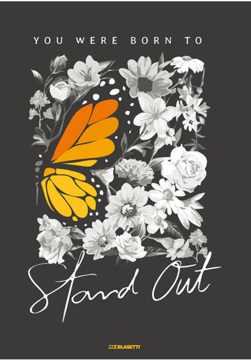 Bilježnica, Teen Girl, A4 kvadratići, meki uvez