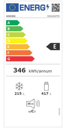 Hisense hladnjak RS818N4TFE