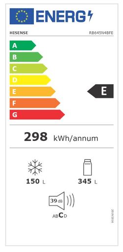 Hisense hladnjak RB645N4BFE