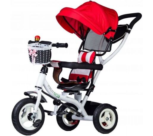 Dječji tricikl Ecotoys, crveni
