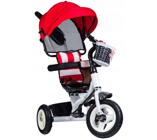 Dječji tricikl Ecotoys, crveni