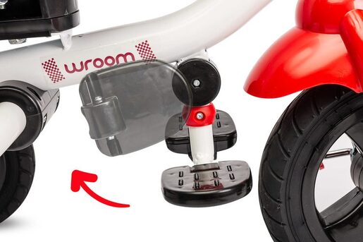 Dječji tricikl Wroom 2u1, crveni