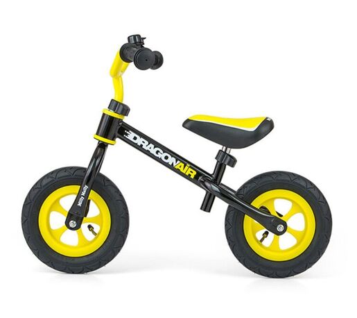 Milly Mally bicikl guralica Dragon Air, crni