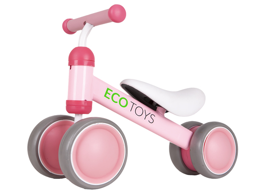 EcoToys dječji mini bicikl guralica, , rozi