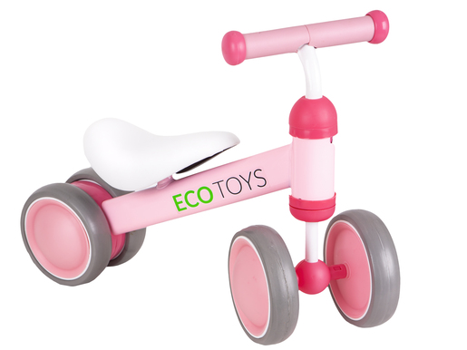 EcoToys dječji mini bicikl guralica, , rozi