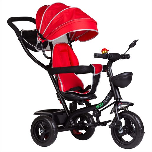 Dječji tricikl 360° EcoToys , crveni