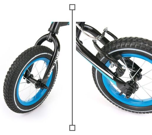 Milly Mally bicikl bez pedala Young, zeleno - žuti