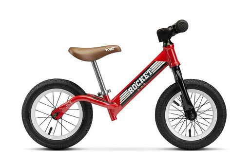 Dječji bicikl bez pedala Rocket, crveni