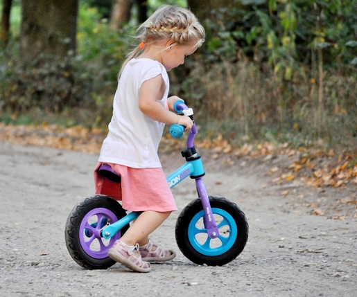 Milly Mally dječji bicikl bez pedala Dragon Air, rozi