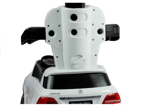 Dječja guralica Mercedes bijela s drškom