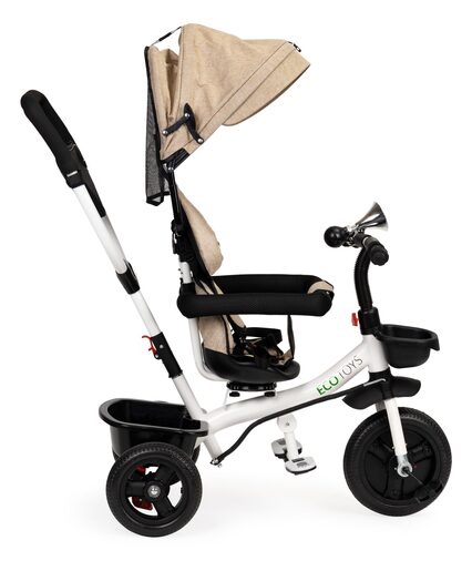 Ecotoys dječji tricikl, bež