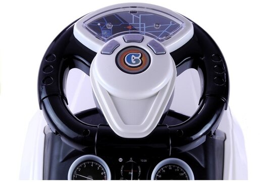 Dječja guralica auto 613W, bijeli