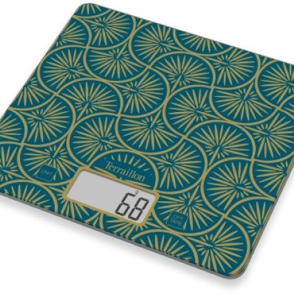 Terraillon T1040 Art Deco Gold kuhinjska vaga