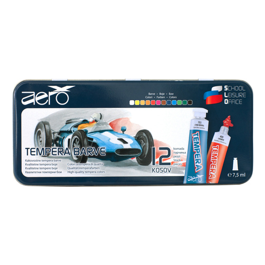 Tempere, Aero, 12 kom u limenoj kutiji, trkači automobil