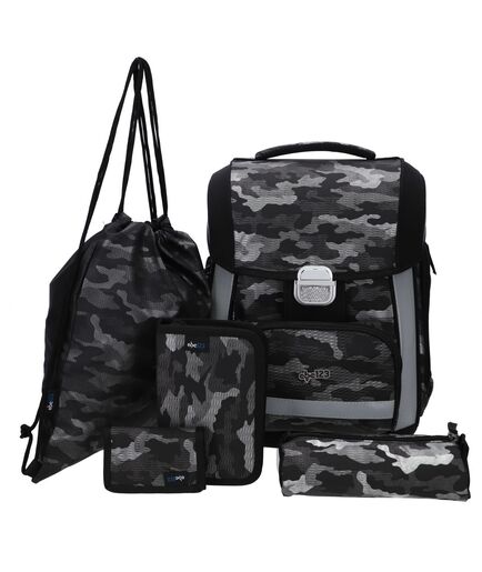 Školska torba, anatomska, set 5/1, Camu