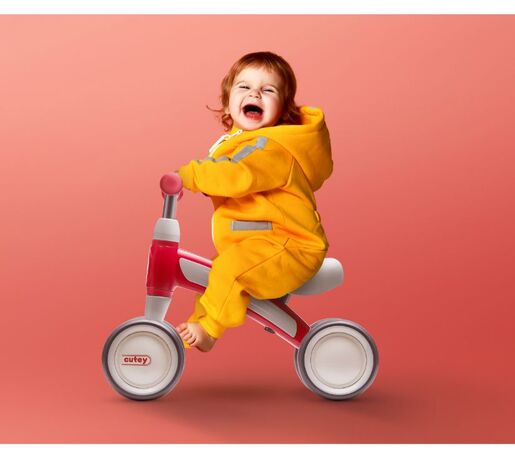 Qplay bicikl bez pedala, rozi