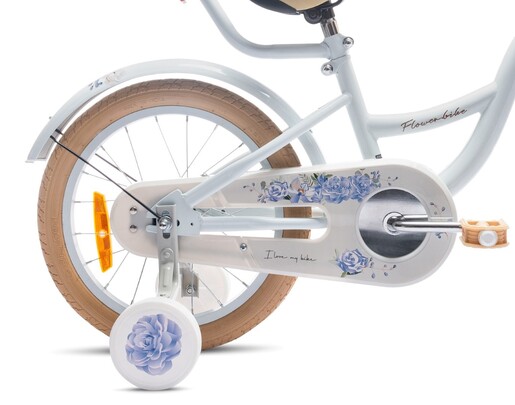 Dječji bicikl guralica Flower 16", bijeli