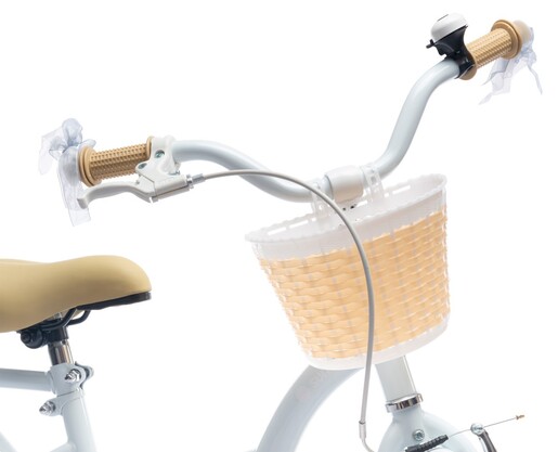 Dječji bicikl guralica Flower 16", bijeli