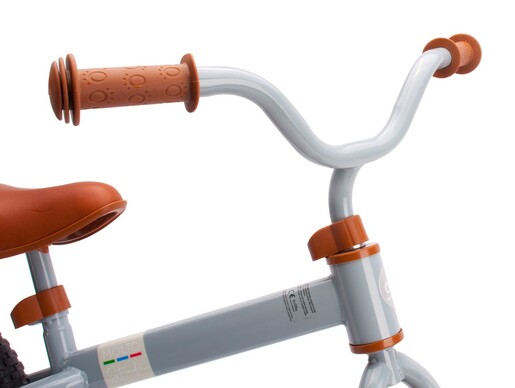 Dječji bicikl bez pedala Strada, sivi 12"