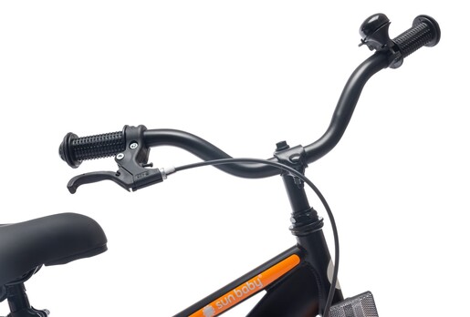 Dječji bicikl guralica Tracker 14", crno - narančasti