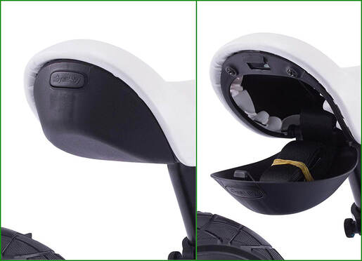 Royal Baby Dječji bicikl bez pedala Pony, crni - aluminij