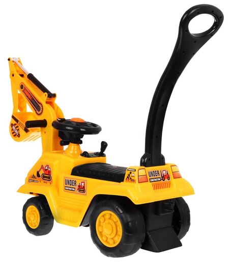 Dječja guralica Bager s kacigom