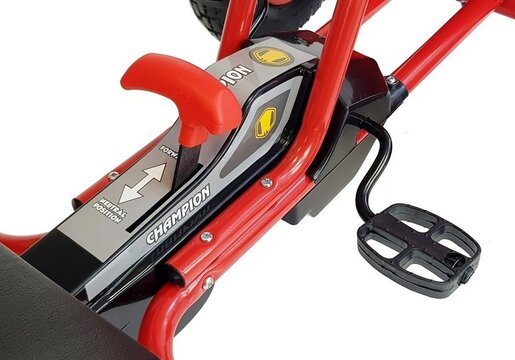 Formula na pedale, crvena