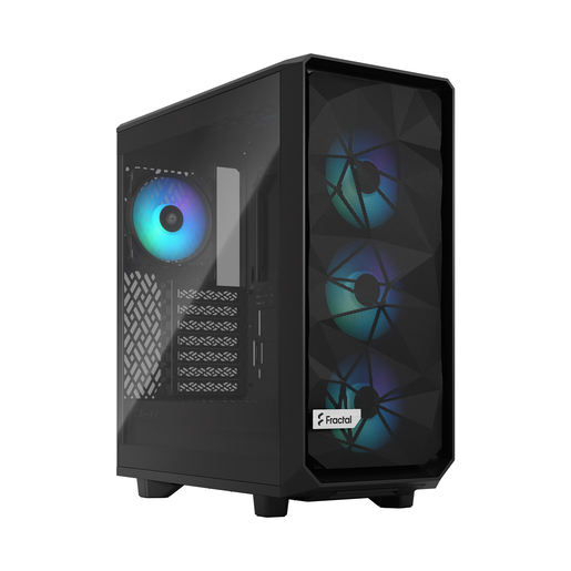 Kućište Fractal Meshify 2 Compact Lite RGB, crno