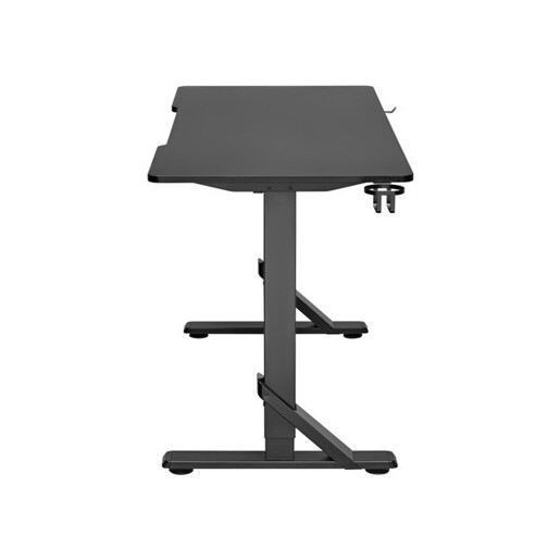 UVI Desk Breacher RGB, gaming stol, crni