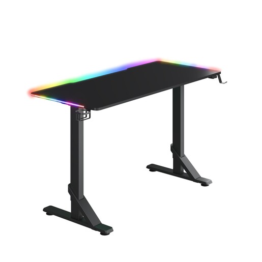 UVI Desk Breacher RGB, gaming stol, crni