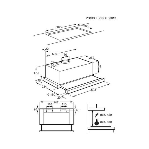 Electrolux napa LFP326FB