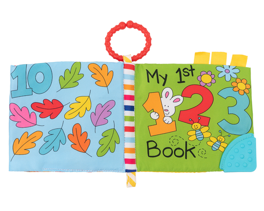 Kikka Boo edukativna platnena knjiga sa grickalicom 123