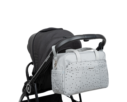 Kikka Boo torba za mame Chelsea Dots, siva