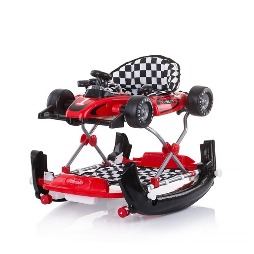 Chipolino multifunkcionalna hodalica Racer 4u1, crvena