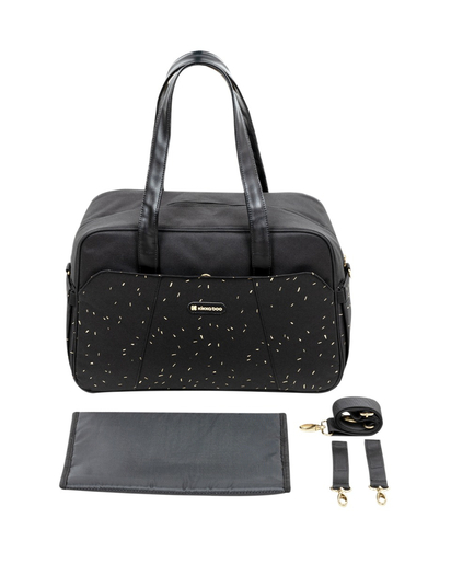 Kikka Boo torba za mame Chelsea Confetti, crna