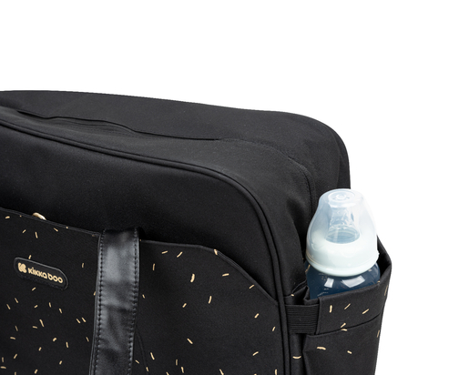 Kikka Boo torba za mame Chelsea Confetti, crna